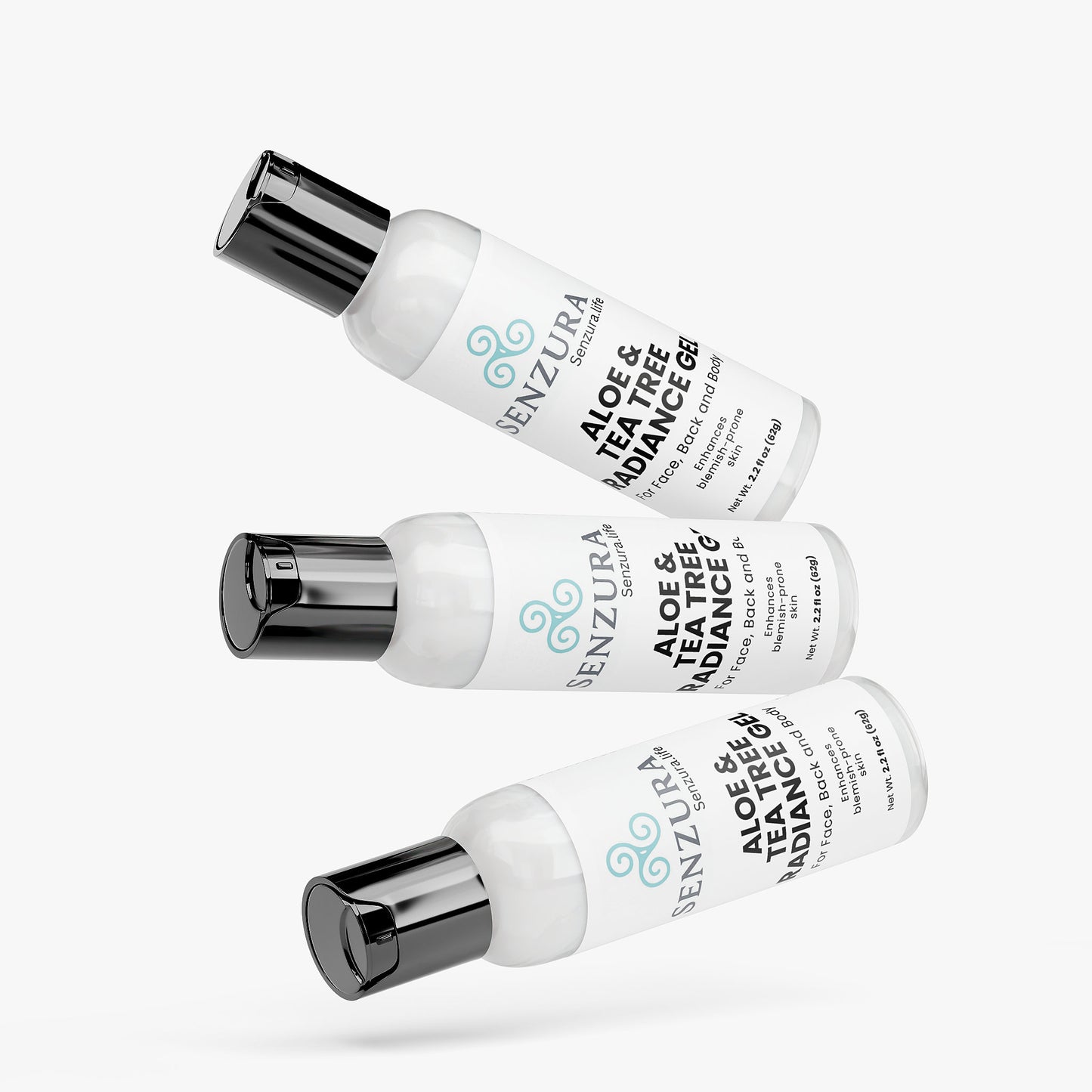 Senzura™ Radiance Repair Gel – Aloe & Tea Tree Clarifying Complex