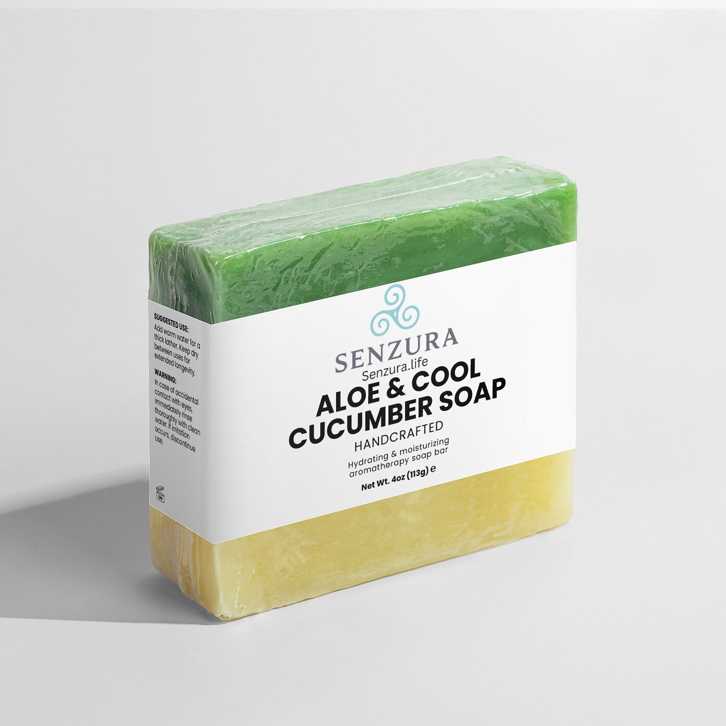Senzura Aloe & Cool Cucumber Soap