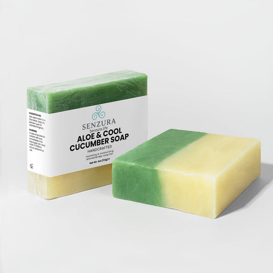 Senzura Aloe & Cool Cucumber Soap