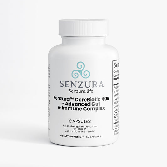Senzura™ CoreBiotic 40B – Advanced Gut & Immune Complex