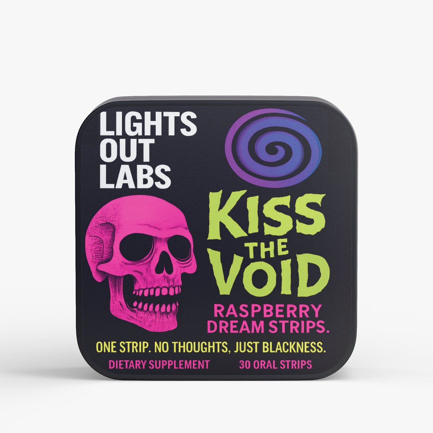 🌀 Kiss the Void – Raspberry Dream Strips by Lights Out Labs™