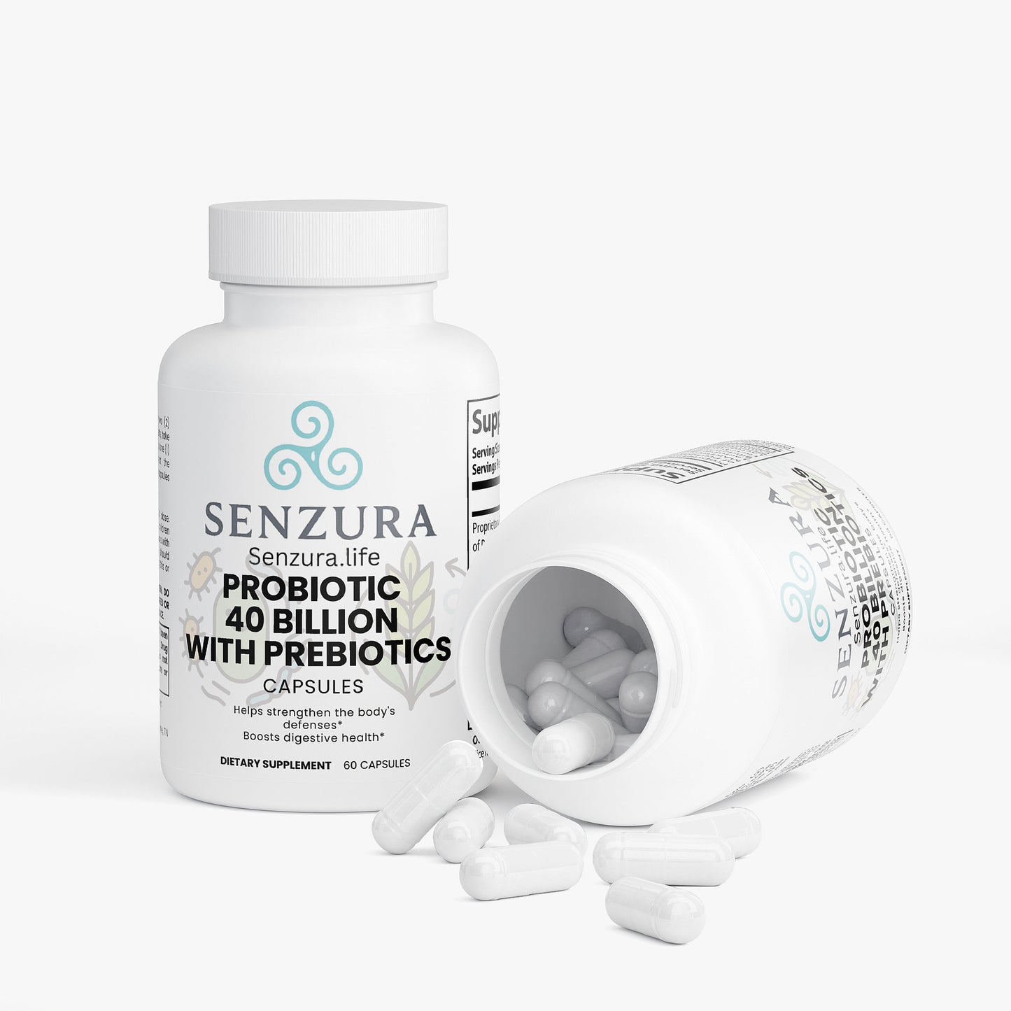 Senzura Probiotic 40 Billion with Prebiotics