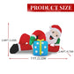 7FT Lighted Christmas Inflatable Decoration, Inflatable Santa Lying On Floor, Funny Blow Up Yard Decorations With Built-in LED Lights For Holiday Party Front Yard Lawn Garden Decor