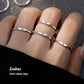 Simple Twelve Constellation Open Ring Single Exclusive Ring