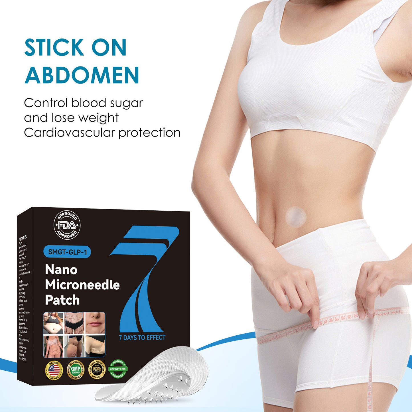 Body Management Paste GLP-1 Compact Micro Needle Patch