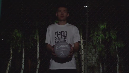 Glowing Luminous Fluorescent Basketball Night Game Basketball
